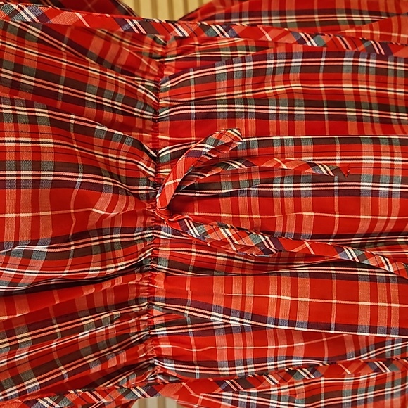 VINTAGE FLANNEL PATTERN TOP SHIRT - Picture 2 of 6